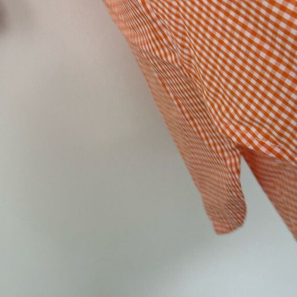 Spanner Checkered Front Tunic Blouse L - Picture 4 of 7